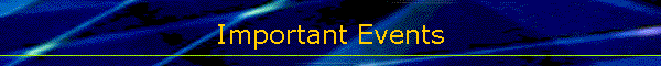 Important Events